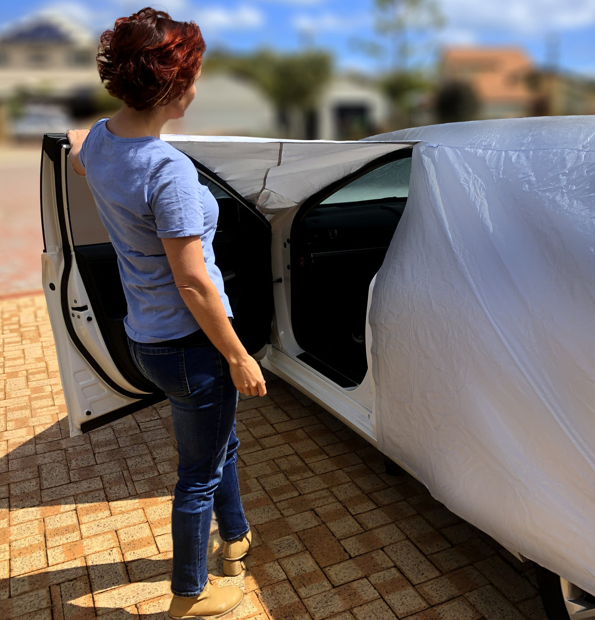 EzyShade 10-Layer Weatherproof Car Cover